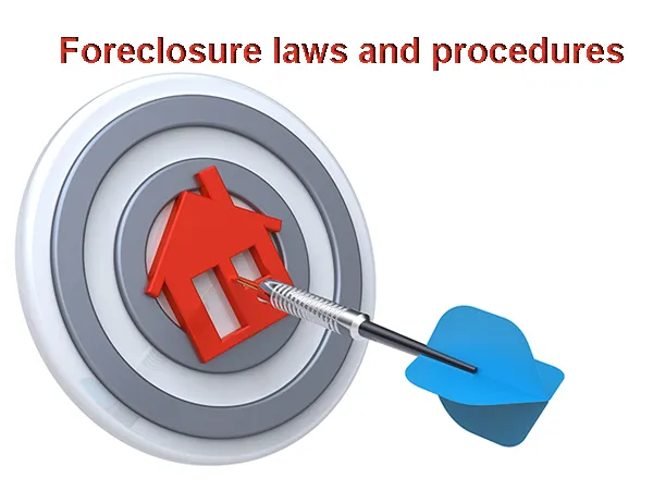 Foreclosure laws and procedures