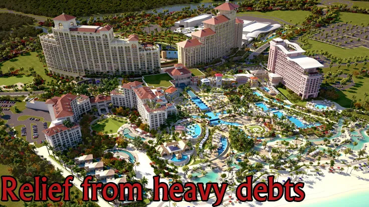 Baha Mar Resort Relief from heavy debts