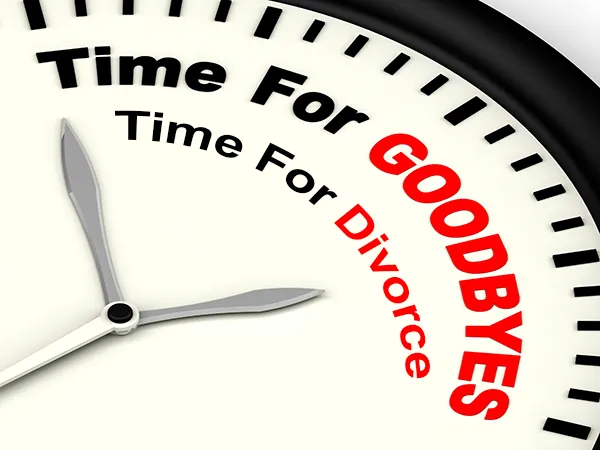 Time for Goodbye Time for Divorce