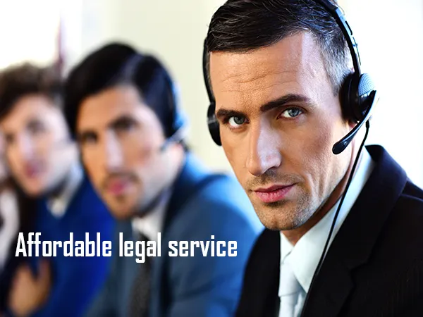 Affordable legal service