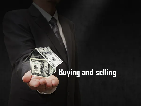 Buying and selling