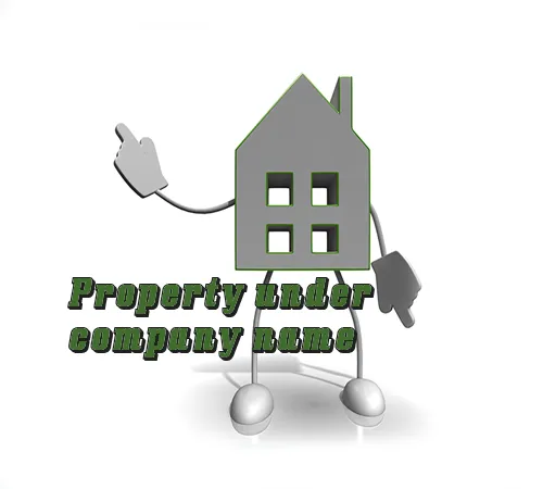 Property under company name